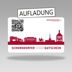 Schorndorfer Stadtgutschein Aufladung