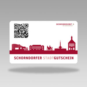 Schorndorfer Stadtgutschein Gutscheinkarte